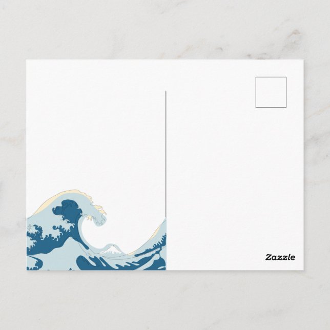 Great Wave Thunder_Cove Postcard (Back)