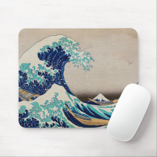 "Great Wave" Vintage Japanese Art Mouse Pad