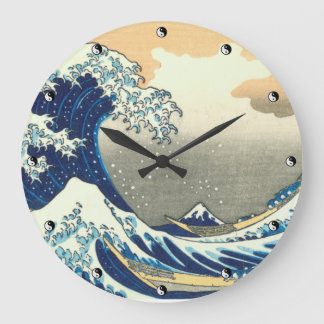 Great Wave Wall Clock in 3 sizes