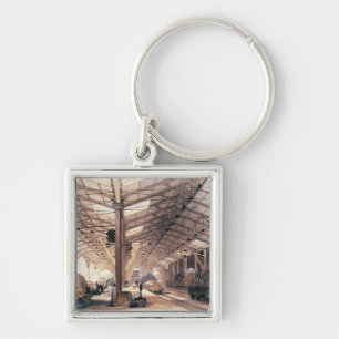 Great Western Railway: Freight shed at Bristol Keychain