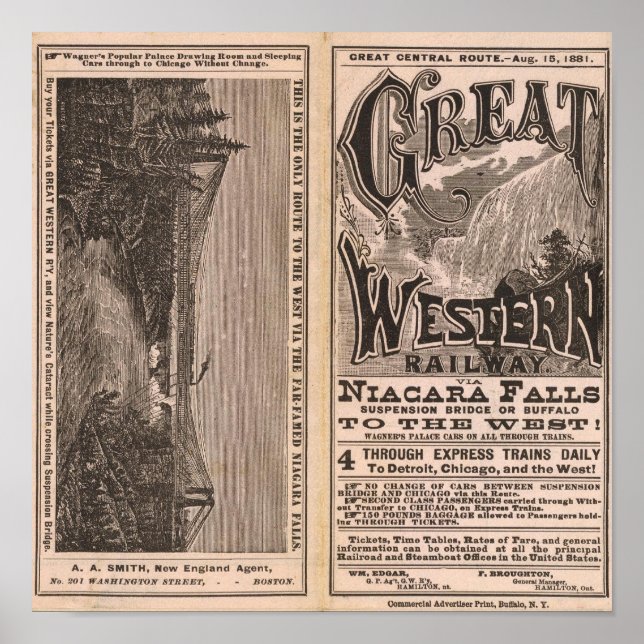 Great Western Railway Poster (Front)