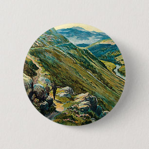 Great Western Railway ~ Wales 2 Inch Round Button