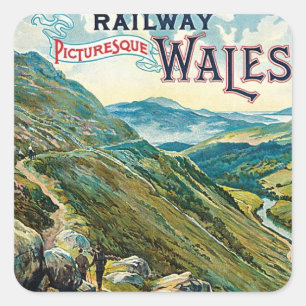Great Western Railway ~ Wales Square Sticker