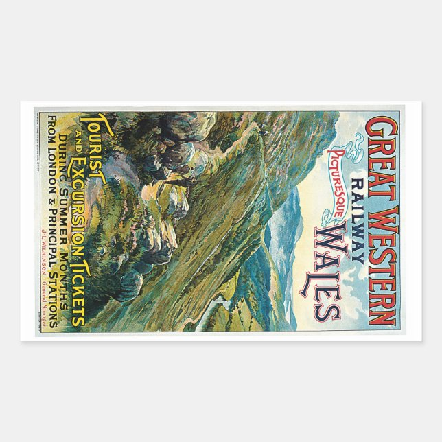 Great Western Railway ~ Wales Sticker (Front)