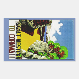 Great Western to Cornwall Sticker