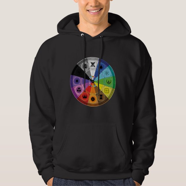 Great Wheel of Cosmology Hoodie (Front)