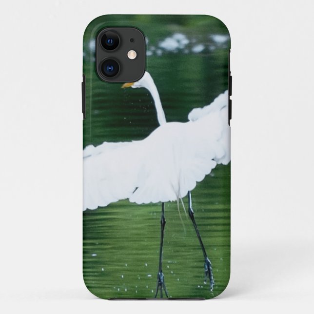 Great White Egret Case-Mate iPhone Case (Back)