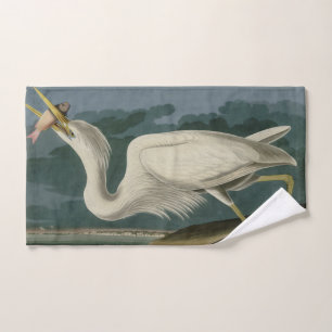 Great White Heron, from Audubon's Birds of America Bath Towel Set