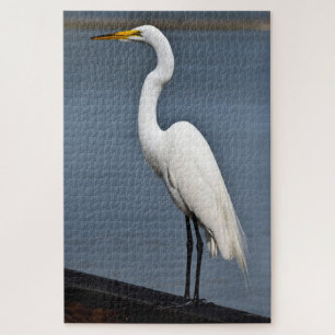 Great White Heron Jigsaw Puzzle