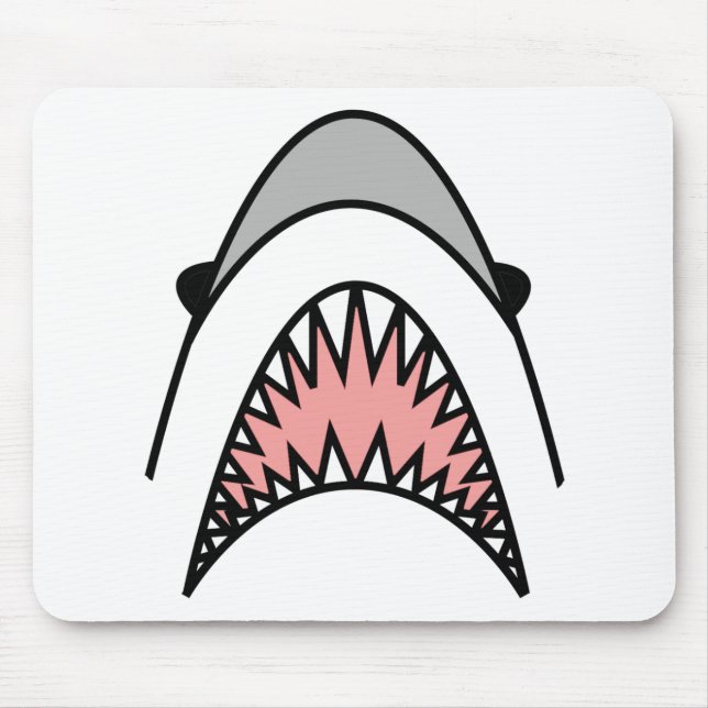 great white hype. mouse pad (Front)