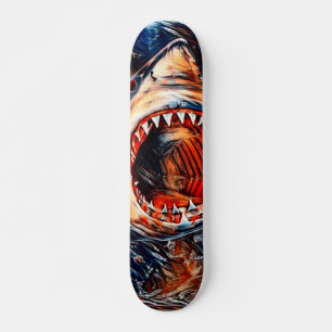 Great White Killer Element Custom Pro Park Board Skateboard