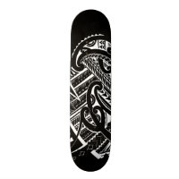 great white on black tribal samoan tattoo designs