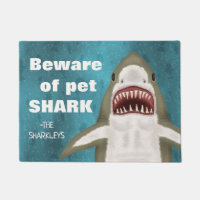 Great White Shark Attack Personalized Funny Beware