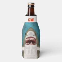Great White Shark Attack Personalized Ocean Funny