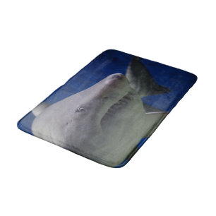 Great White Shark Bath Room Rug Mat Home Decor
