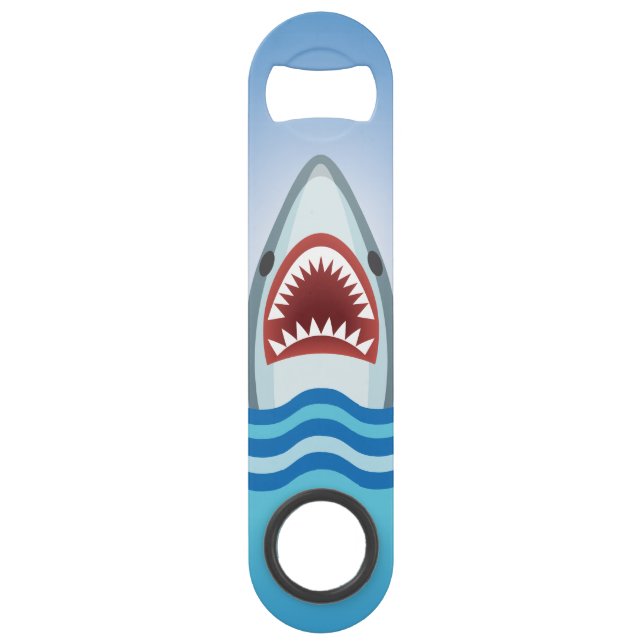 Great White Shark Bite Bottle Opener Jaws Speed Bottle Opener (Front)