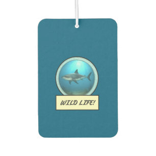 Great White Shark Blue Auto/Truck Air Freshener