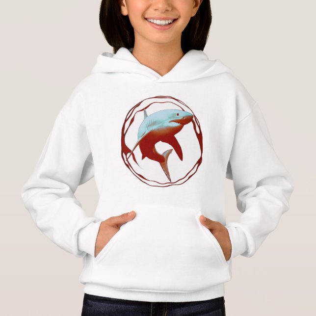 Great White Shark Graphic Design (Front)