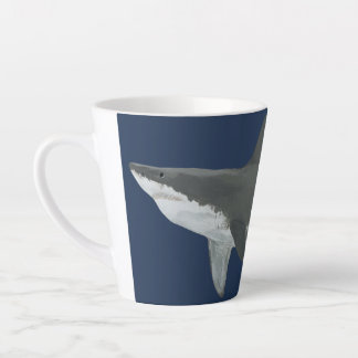 Great White Shark Latte Mug