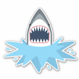 Great White Shark Splash