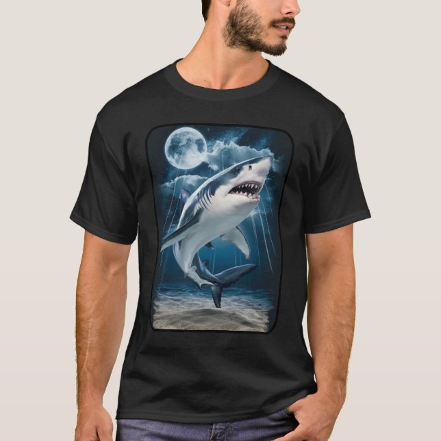 Great White Shark Vintage Tee (Front)