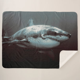 GREAT WHITE SHERPA BLANKET