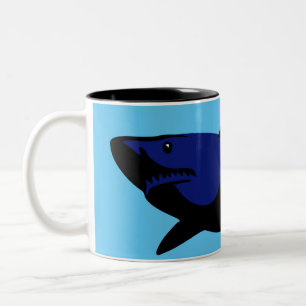 Great white Two-Tone coffee mug