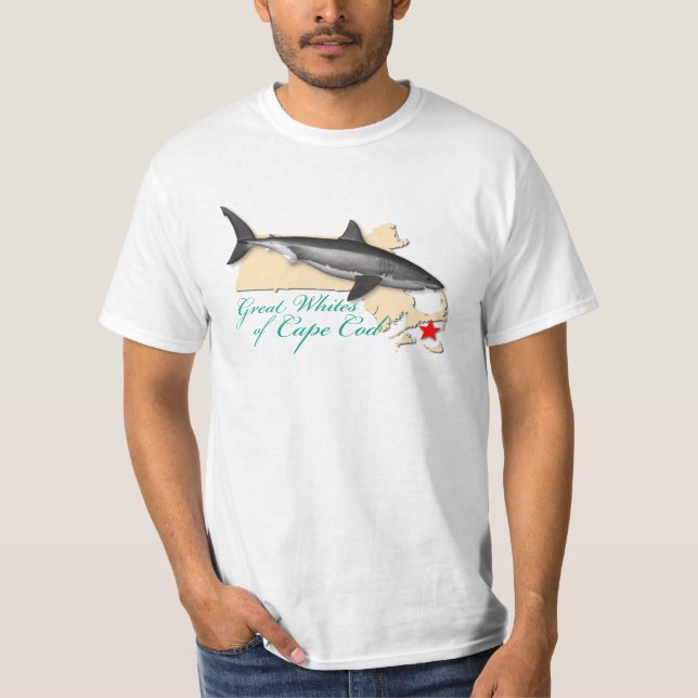 Great Whites of Cape Cod T-Shirt (Front)