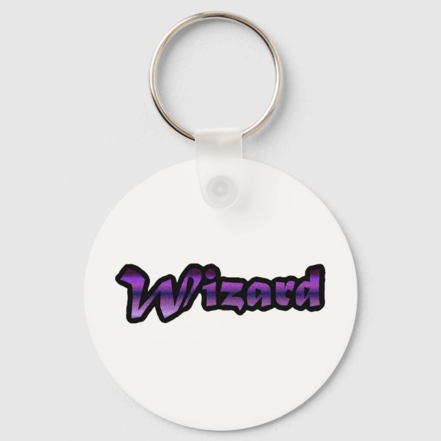 great wizard keychain (Front)