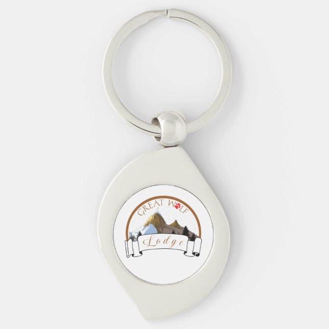 GREAT WOLF LODGE  KEYCHAIN (Front)