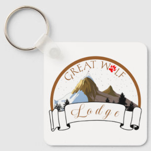 GREAT WOLF LODGE KEYCHAIN