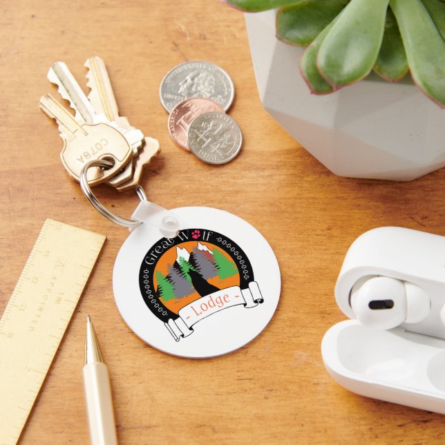 GREAT WOLF LODGE  KEYCHAIN (Desk)