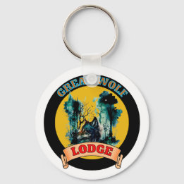 GREAT WOLF LODGE KEYCHAIN