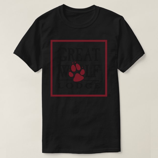 Great Wolf Lodge Logo Sticker T-Shirt (Design Front)