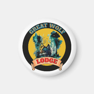 GREAT WOLF LODGE MAGNET