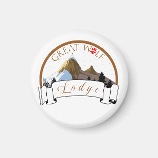 GREAT WOLF LODGE MAGNET