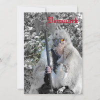 Great Woman Warrior Denmark Flat Card!