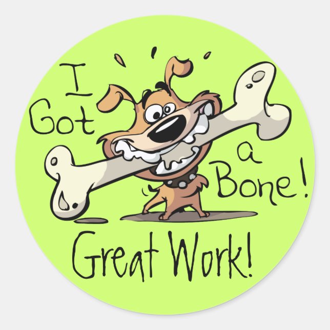 Great Work Reward Stickers (Front)