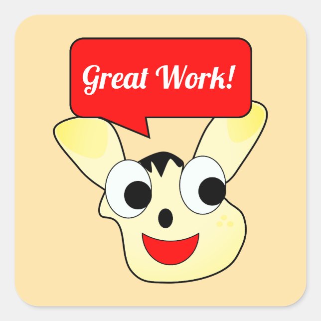 Great Work Stickers (Front)