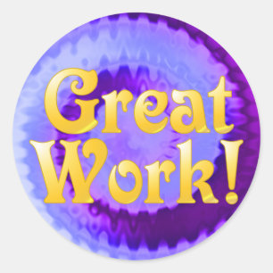 Great Work Stickers