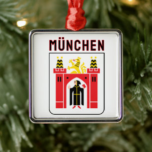 Greater coat of arms of Munich Metal Ornament
