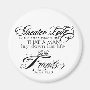 Greater Love Magnet