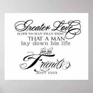 Greater Love Poster