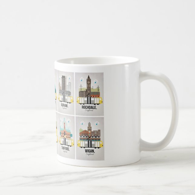 Greater Manchester Coffee Mug (Right)