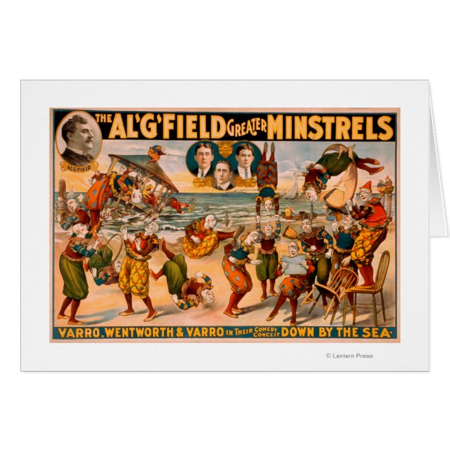 Greater Minstrels - Bunch of Clowns at the Beach (Front Horizontal)