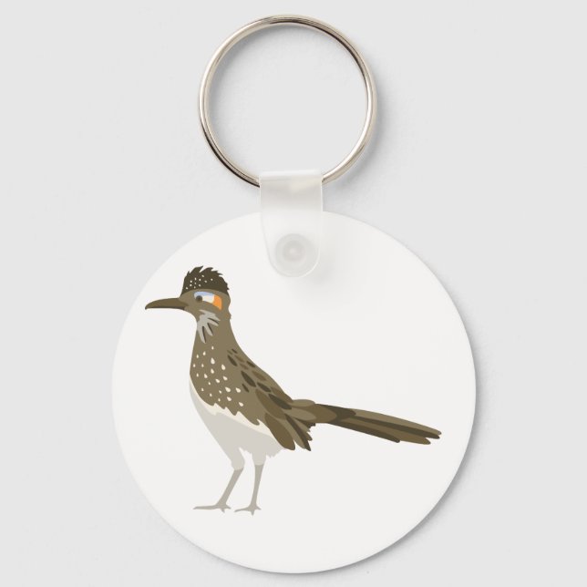 Greater Roadrunner Keychain (Front)