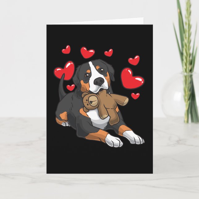 Greater Swiss Mountain Dog Card (Front)
