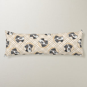 Greater Swiss Mountain Dog Painting Original Art Body Pillow