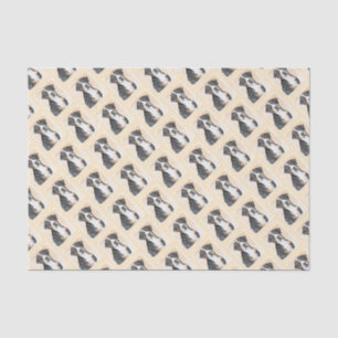 Greater Swiss Mountain Dog Painting - Original Art Tissue Paper