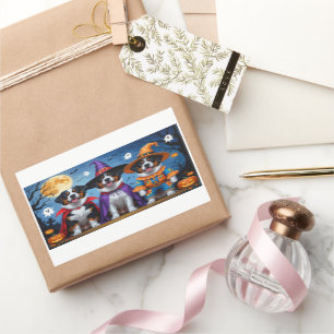 Greater Swiss Mountain Dog Pumpkin Halloween Funny Sticker